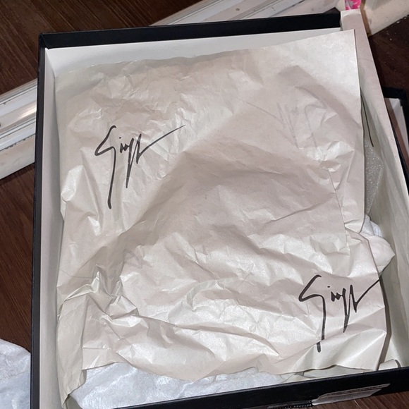 🎉HP x2🎉 Giuseppe Zanotti block glitter heel - Picture 7 of 8